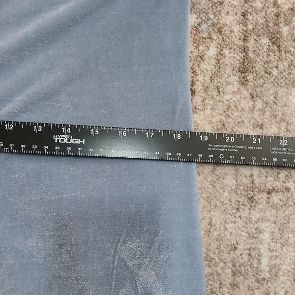 One World Women's Long Sleeve Tunic Dress Top, Light Blue, Size S. - Picture 8 of 16